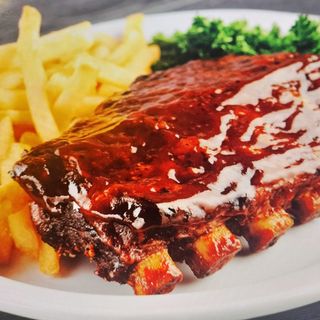 Costillas cerdo a la barbacoa