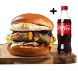 Чикаго бургер (350г) + Кока Кола (500мл)