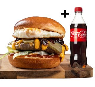 Чикаго бургер + Coca Cola 500ml