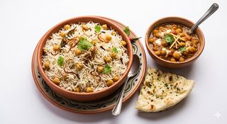 Biryani Con Garbanzos