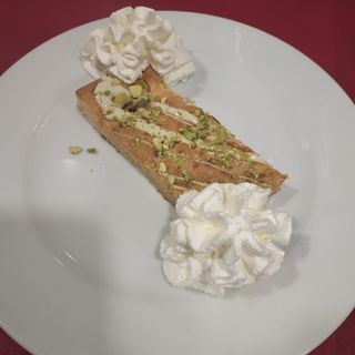 Brownie De Xocolate Blanc En Pistatxos