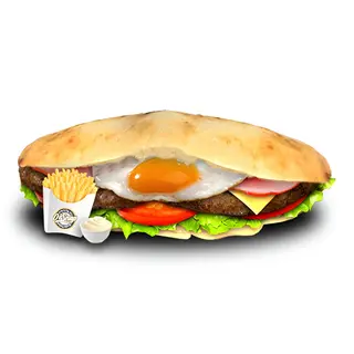 Le Mexicanos Sandwich  + Frites