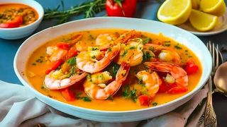 Chupe de camarones