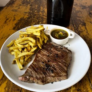 Vacio de Black Angus Uruguayo con chimichurri