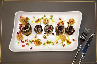 Ბადრიჯანი ნიგვზით