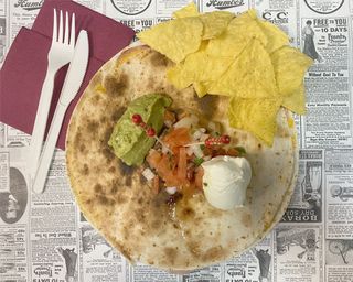 NUEVO!! QUESADILLA DE JAMÓN POLLO Y QUESO