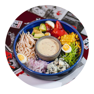 Боул з авокадо, яйцем і сиром Дор блю  (280г)