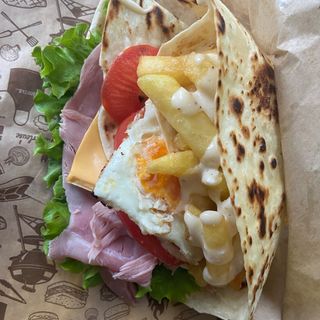 Тортила с шунка