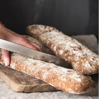 Bocata de de jamón, tomate y queso