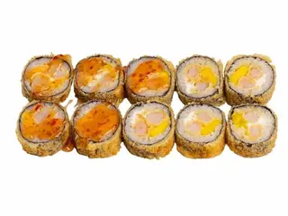 Roll tempura z krewetkami i mango (10 szt) (330g)
