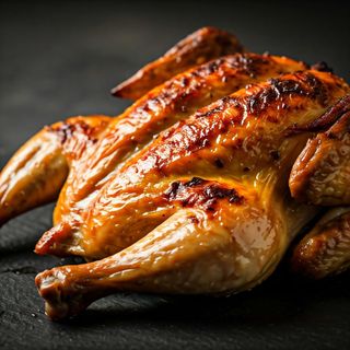 1/2 Poulet grillé