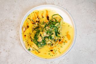 Тальятелле з лангустинами та цукіні, 330 г