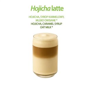 Hojicha latte can