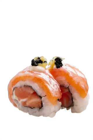 E20. Salmão e Ovas Pretas (8 uni.)