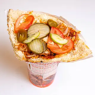 Kebab bułka Lawasz