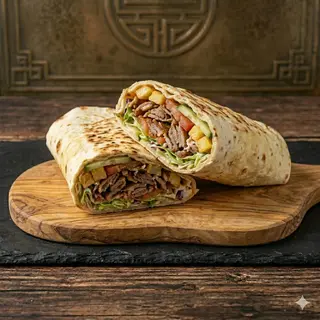 Roll kebab o falafel