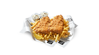 Fish&Chips DUO z dorszem czarnym