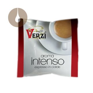 Cialde in carta filtro sistema ESE caffè Verzì Aroma Intenso