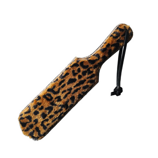 Leather Leopard Paddle (9449)