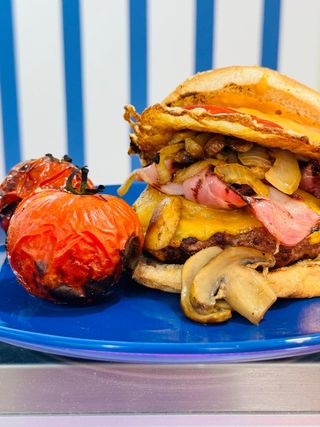 Hamburguesa El Portugués