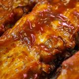 Costillar Barbacoa Y Patatas