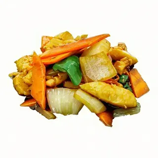 Pollo con verduras 