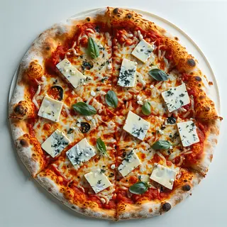 Quattro formaggi          - pezzo di pizza