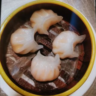 3. Ravioli di gamberi 4 pezzi虾饺