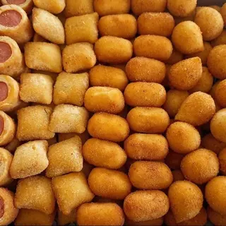 100 salgadinhos