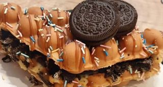 Bubble waffle Oreo 