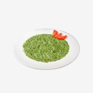 Spanac cu mămăliguță