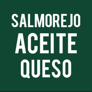 Salmorejo, aceite y queso curado