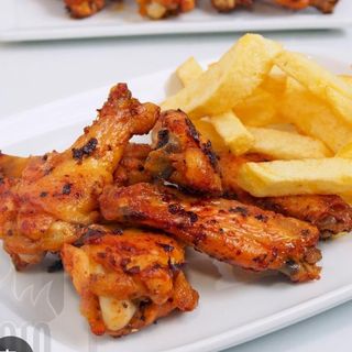 Alitas de pollo a la barbacoa 