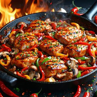 Tigaie picanta mixta