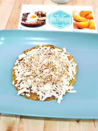 Arepa de choclo con queso