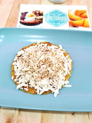 Arepa de choclo con queso