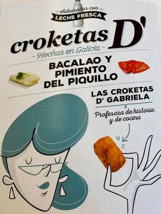 Croquetas De Bacalao Y Pimiento Piquillo  (8 Uds.)