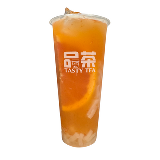 Té Verde con Pomelo y Gelatina De Coco (L)