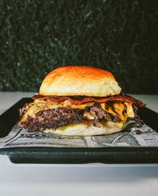 Burger Doble Cheese Bacon