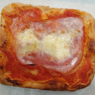 Pizzetta rossa  Margherita con cotto