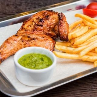 Frango Assado no Churrasco