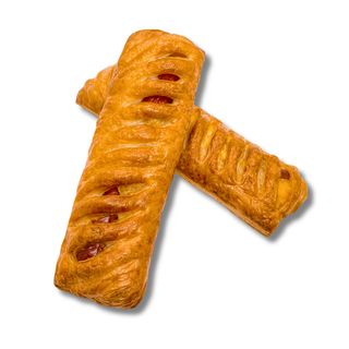 Слойка з ковбаскою в тісті з Майонезом та Кетчупом (135г)