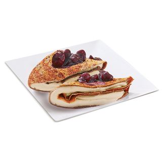 Naleśniki z kremem mascarpone i wiśniami na winie 240 g