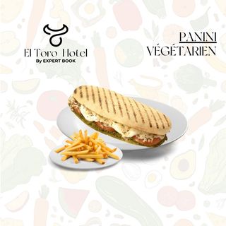 Panini Végétarien & Frites