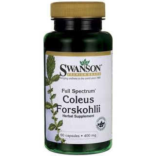 Forskolina pokrzywa indyjska 400mg Coleus Forskohli 60 kapsułek SWANSON