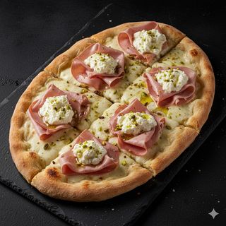 Mortadella e  pistacchio a teglia 6 pezzi