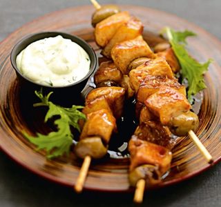 Brochettes poulet