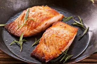 salmón a la plancha