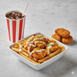 Menú z box nuggets