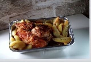 ½ Pollo al forno